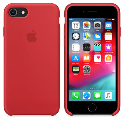 Silicone Case – Premium Grip & Scratch Protection (Red)