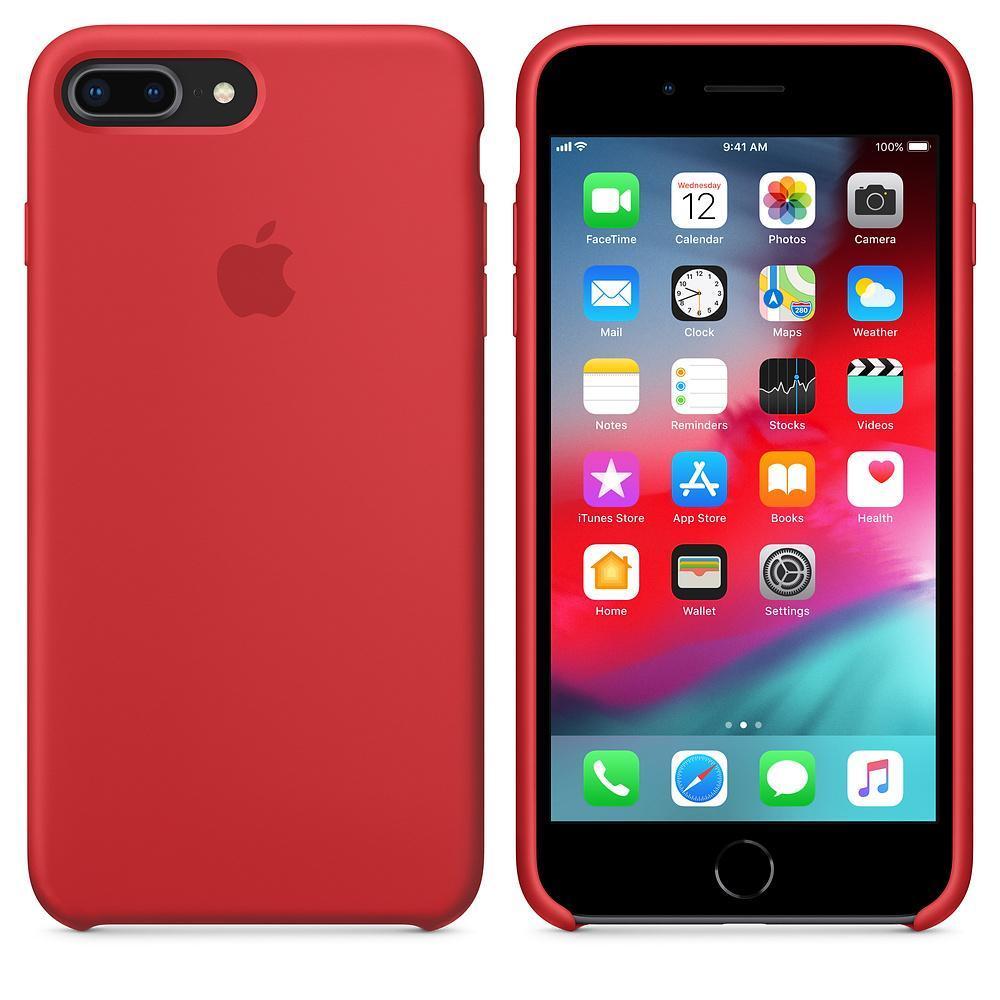 Silicone Case – Premium Grip & Scratch Protection (Red)