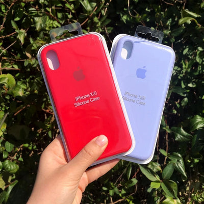 Silicone Case – Premium Grip & Scratch Protection (Red)