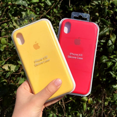 Silicone Case – Premium Grip & Scratch Protection (Red)